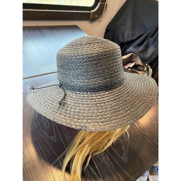 Black Boater Hat  - Picture 3 of 7
